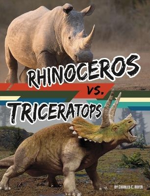 Rhinoceros vs. Triceratops - Charles Hofer