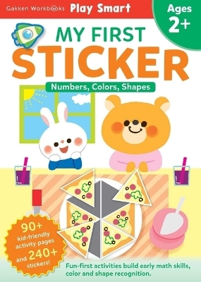 Play Smart My First Sticker Numbers, Colors, Shapes -  Gakken Early Childhood Experts