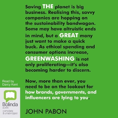 The Great Greenwashing - John Pabon