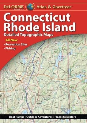 Delorme Atlas & Gazetteer: Connecticut & Rhode Island -  Rand McNally