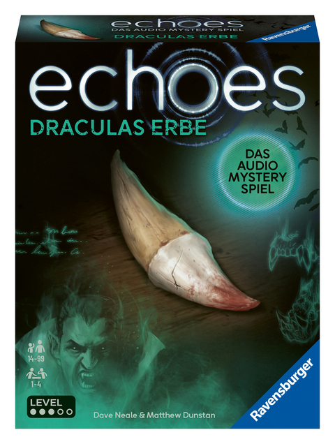 echoes Draculas Erbe - Gesellschaftsspiel & Brettspiel ab 14 Jahre - Dave Neale, Matthew Dunstan