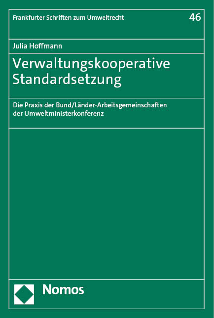 Verwaltungskooperative Standardsetzung - Julia Hoffmann