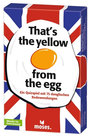 That's the yellow from the egg - Georg Schumacher