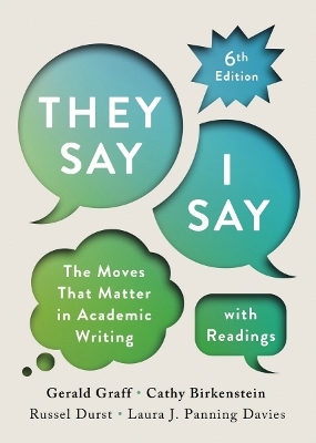 "They Say / I Say" with Readings - Gerald Graff; Cathy Birkenstein; Russel Durst …