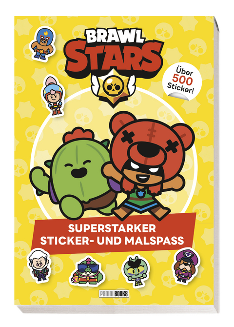 Brawl Stars: Superstarker Sticker- und Malspaß -  Panini