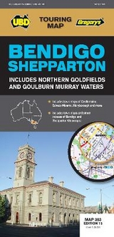 Bendigo Shepparton Map 383 15th ed - UBD Gregory's