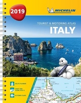 Italy - Tourist and Motoring Atlas 2019 (A4-Spirale) - 