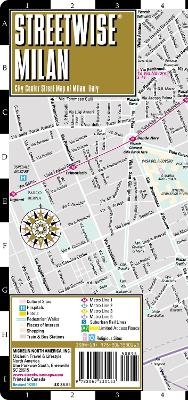 Streetwise Milan Map - Laminated City Center Street Map of Milan, Italy