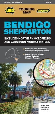 Bendigo Shepparton Map 383 16th ed -  UBD Gregory's
