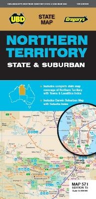 Northern Territory State & Suburban Map 571 15th ed -  UBD Gregory's