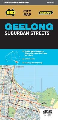 Geelong Suburban Streets Map 385 14th ed -  UBD Gregory's