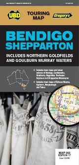 Bendigo Shepparton Map 383 17th ed - UBD Gregory's