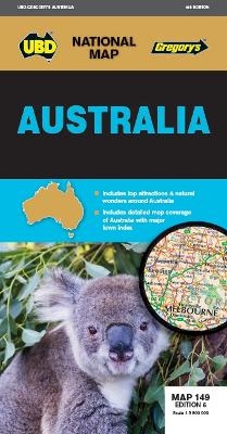 Australia Map 149 6th ed -  UBD Gregory's