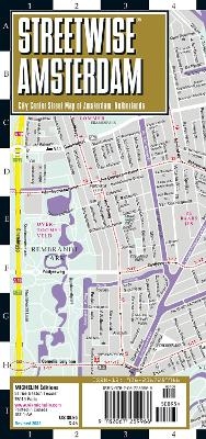 Streetwise Amsterdam Map - Laminated City Center Street Map of Amsterdam, Netherlands -  Michelin