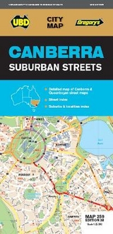 Canberra Suburban Streets Map 259 38th ed - UBD Gregory's