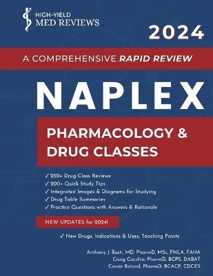 2024 NAPLEX - Pharmacology & Drug Classes - Anthony J Busti, Craig Cocchio, Cassie Boland