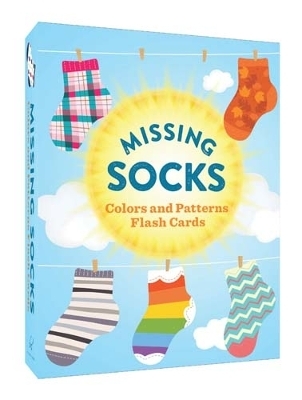 Missing Socks Colors and Patterns Flash Cards -  Chronicle Books