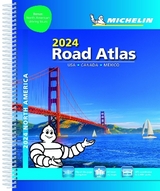 USA, Canada, Mexico - Tourist and Motoring Atlas (A4-Spiral) - Michelin