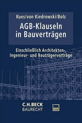 AGB-Klauseln in Bauverträgen - 