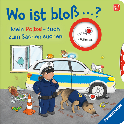 Wo ist bloß ...? Mein Polizei-Buch zum Sachen suchen - Kathrin Lena Orso