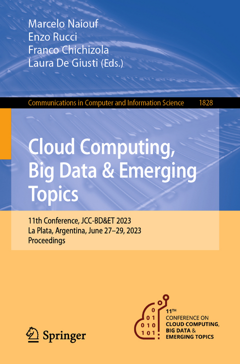 Cloud Computing, Big Data & Emerging Topics - 