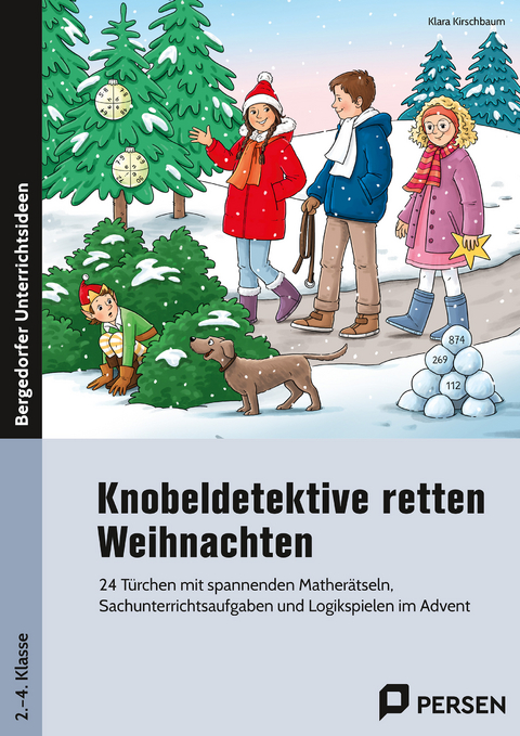 Knobeldetektive retten Weihnachten - Klara Kirschbaum