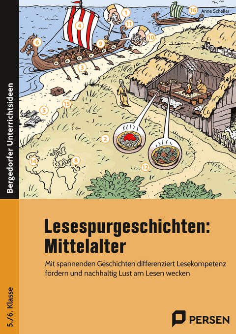 Lesespurgeschichten: Mittelalter - Anne Scheller