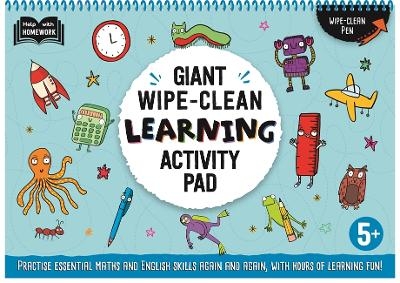5+ Giant Wipe-Clean Learning Activity Pad -  Autumn Publishing