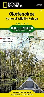 Okefenokee National Wildlife Refuge -  National Geographic Maps