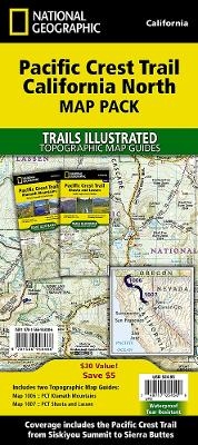 Pacific Crest Trail: California North [map Pack Bundle] - National Geographic Maps