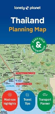 Lonely Planet Thailand Planning Map -  Lonely Planet