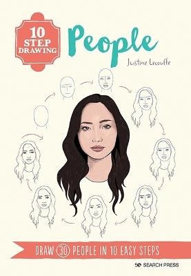 10 Step Drawing: People - Justine Lecouffe