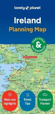 Lonely Planet Ireland Planning Map -  Lonely Planet