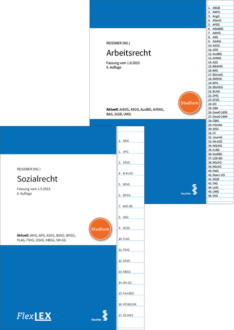 Kombipaket FlexLex Arbeits- und Sozialrecht | Studium - 