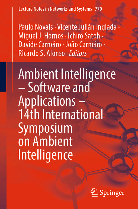 Ambient Intelligence – Software and Applications – 14th International Symposium on Ambient Intelligence - 
