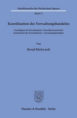 Koordination des Verwaltungshandelns. - Bernd Rückwardt