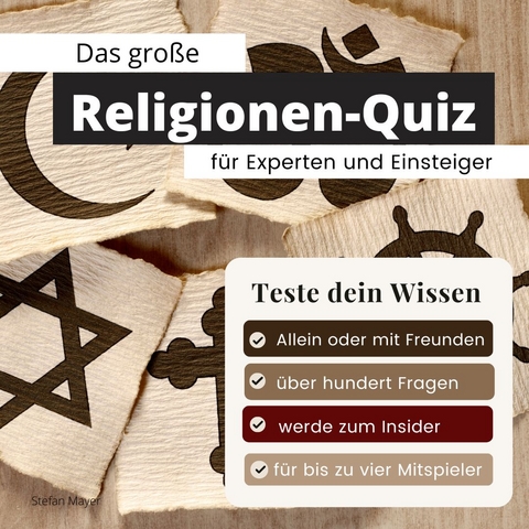 Das große Religionen-Quiz für Experten und Einsteiger - Stefan Mayer