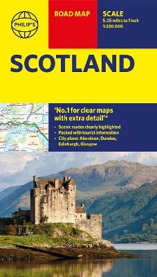 Philip's Scotland Road Map -  Philip's Maps