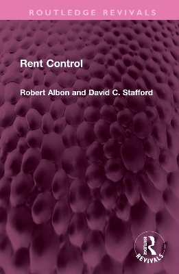 Rent Control - Robert Albon, David C. Stafford