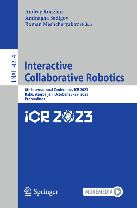 Interactive Collaborative Robotics - 