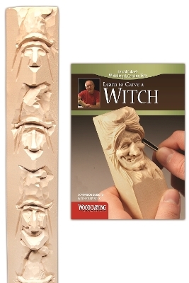 Learn to Carve a Witch Study Stick Kit - Harold Enlow