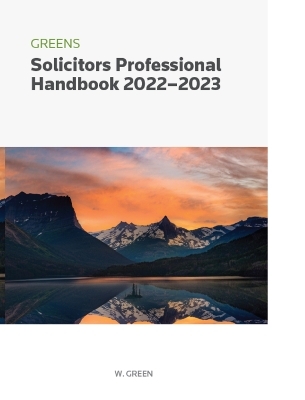 Greens Solicitors Professional Handbook