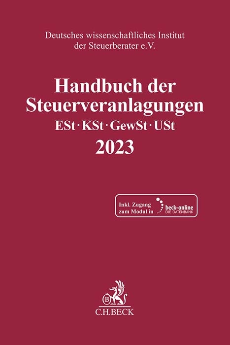 Handbuch der Steuerveranlagungen - 