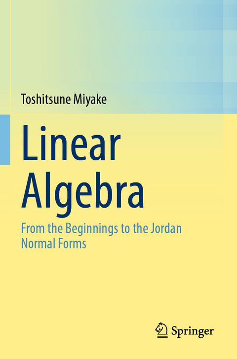 Linear Algebra - Toshitsune Miyake