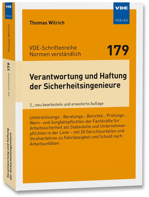 Verantwortung und Haftung der Sicherheitsingenieure - Thomas Wilrich