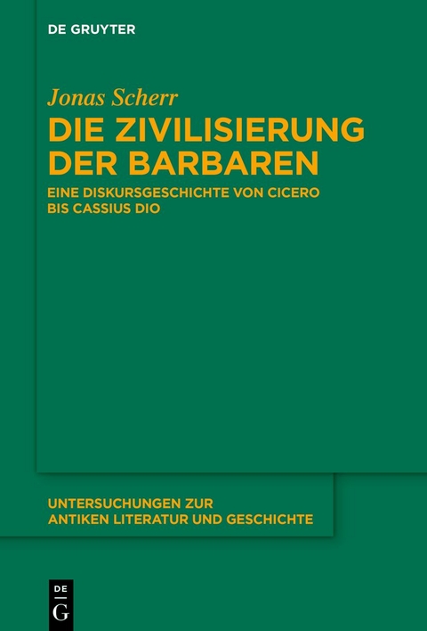 Die Zivilisierung der Barbaren - Jonas Scherr