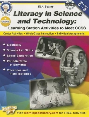Literacy in Science and Technology, Grades 6 - 8 -  Cameron,  Myers