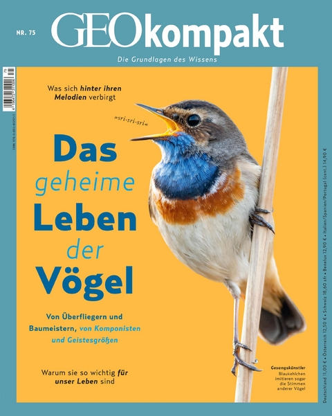 GEOkompakt / GEOkompakt 75/2023 - Das geheime Leben der Vögel - Jürgen Schaefer, Katharina Schmitz