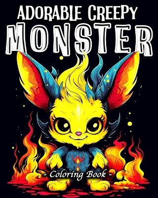 Adorable Creepy Monsters Coloring Book - Hannah Sch�ning Bb