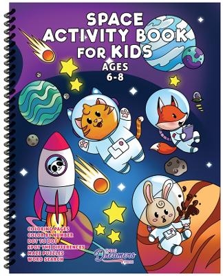 Space Activity Book for Kids Ages 6-8 - Young Dreamers Press